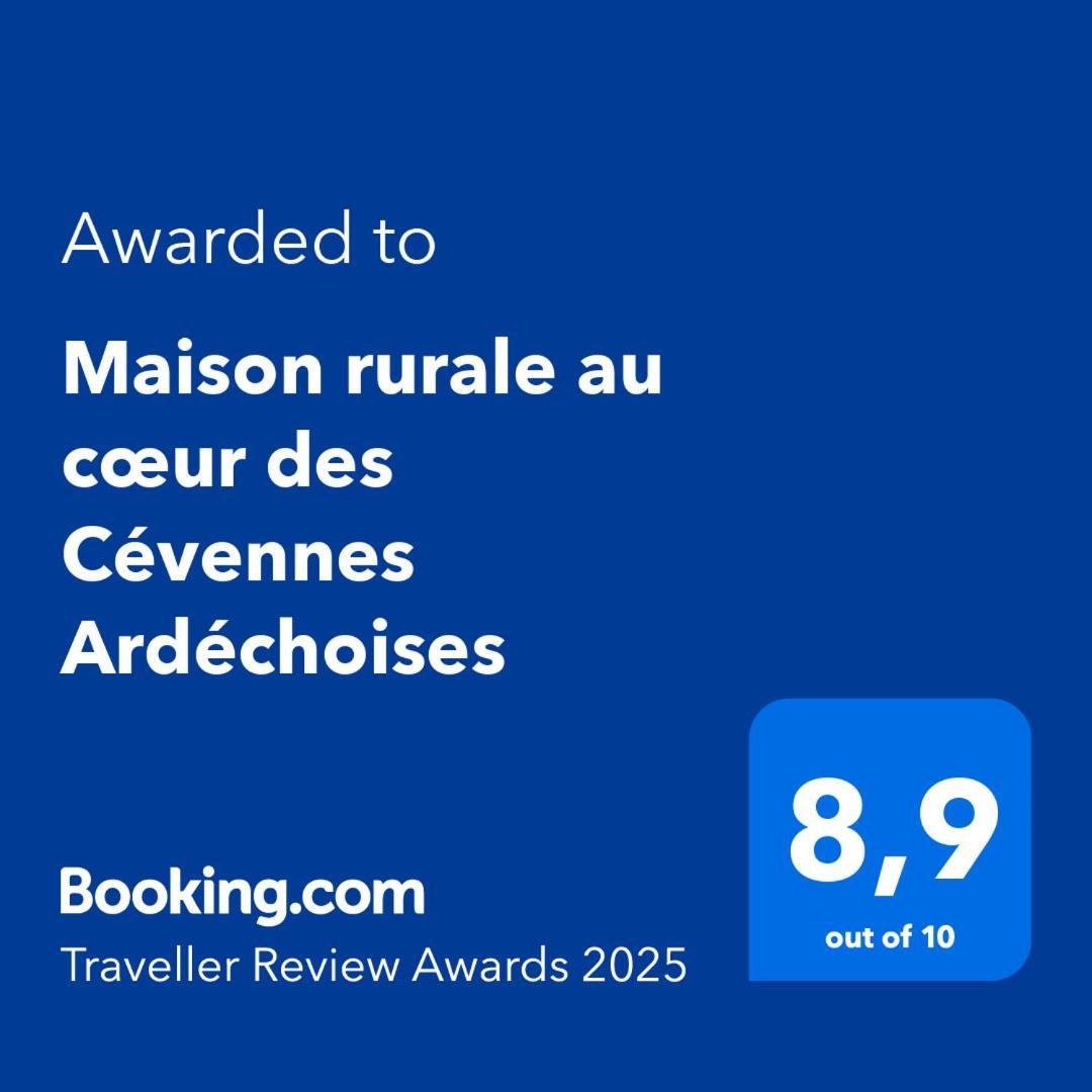 Maison Rurale Au Coeur Des Cevennes Ardechoises Dompnac Buitenkant foto